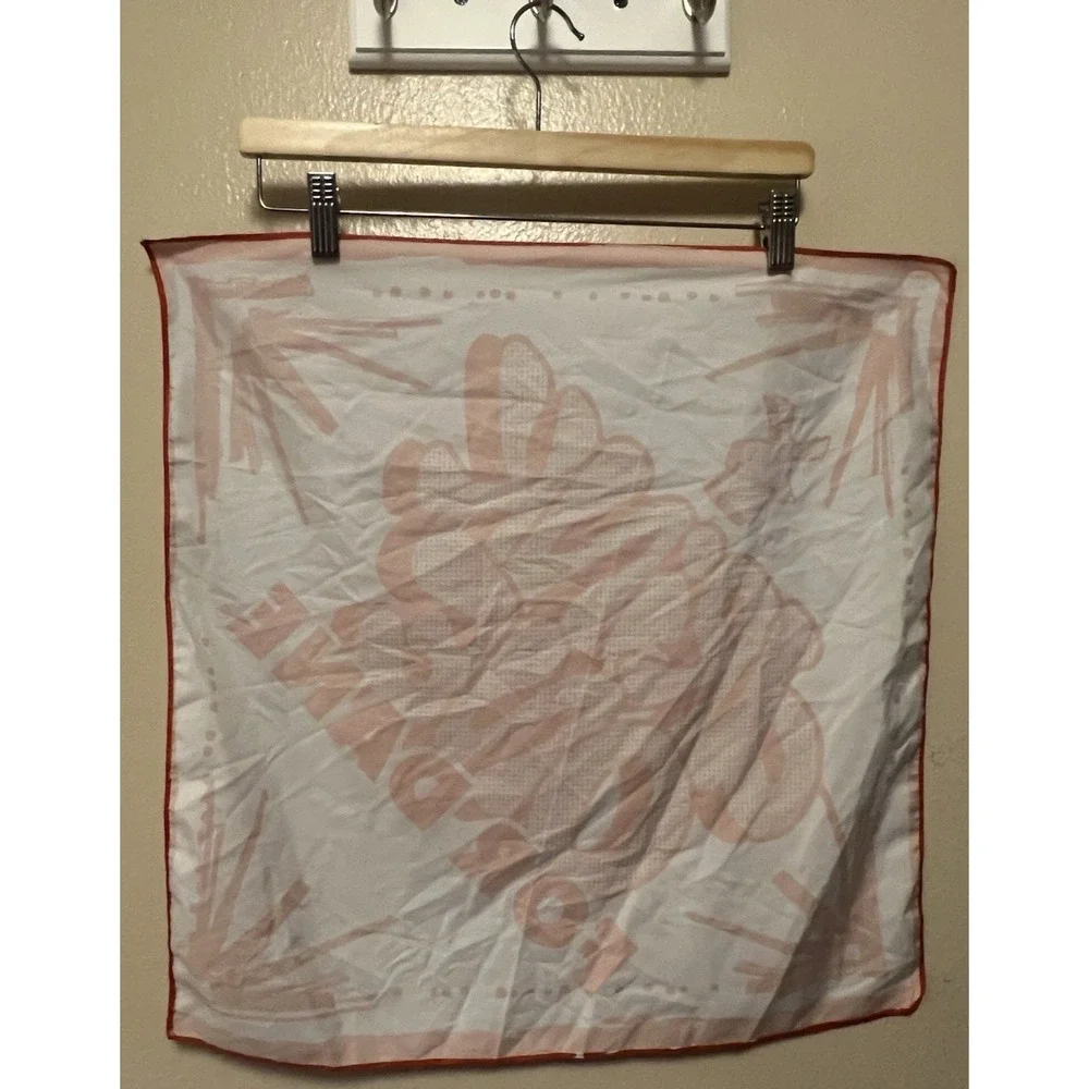 Drink One for Dane Dutch Brothers Coffee Bandana ALS Awareness Scarf Red‎ White